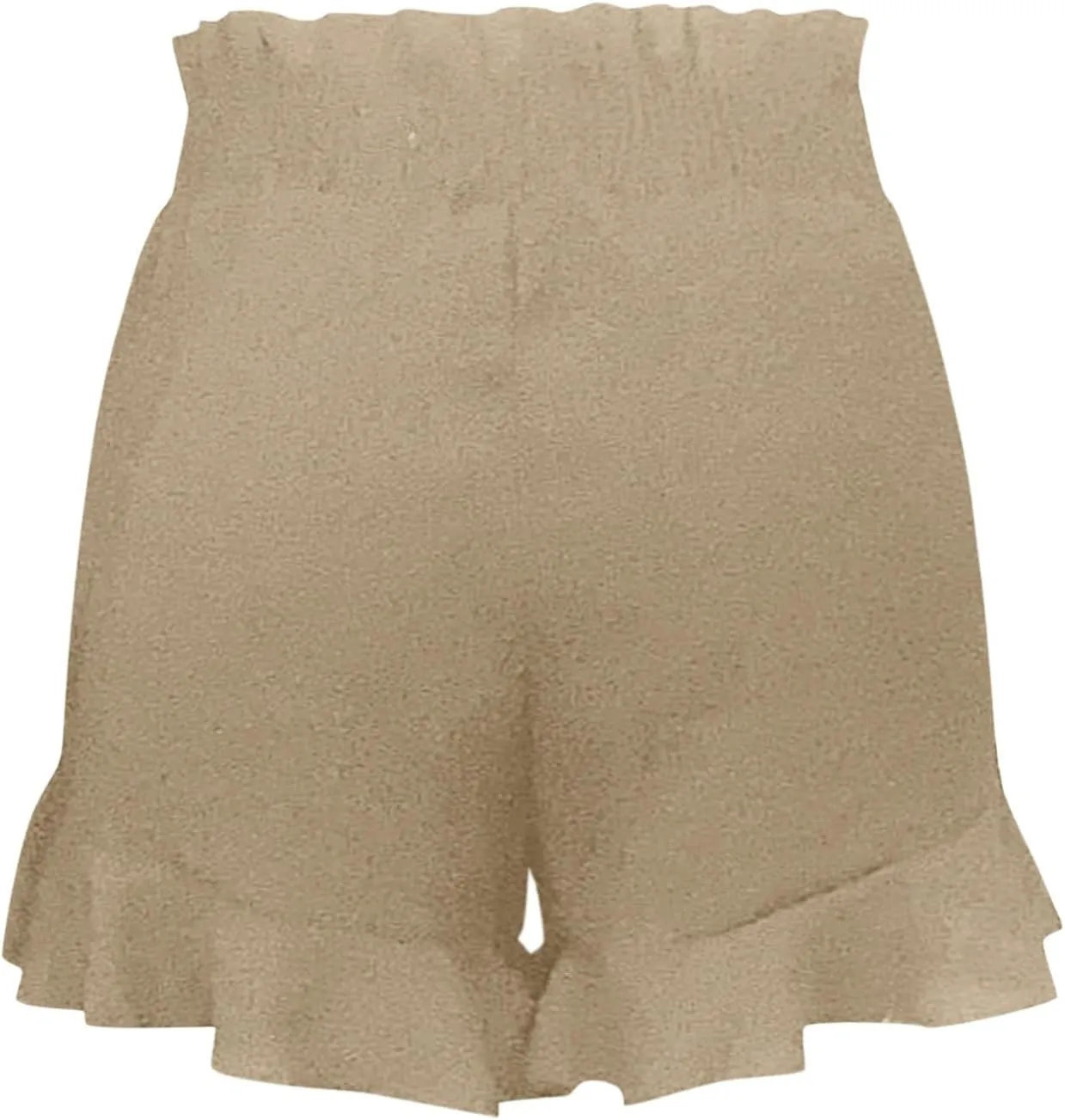 Flowy Shorts for Women Casual Baggy Skorts Ruffle Mini Skirts Comfy Running Tennis Flowy Shorts Lightweight
