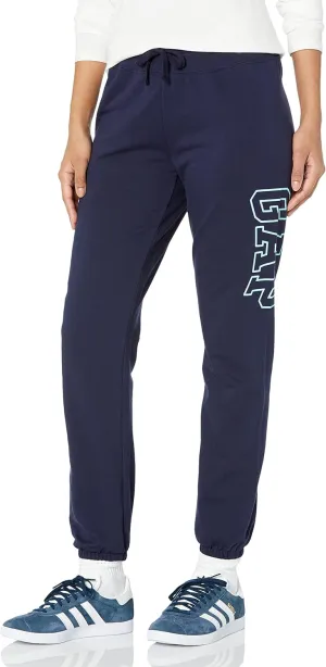 GAP Women's Oversized Logo Fleece Jogger Sweatpants