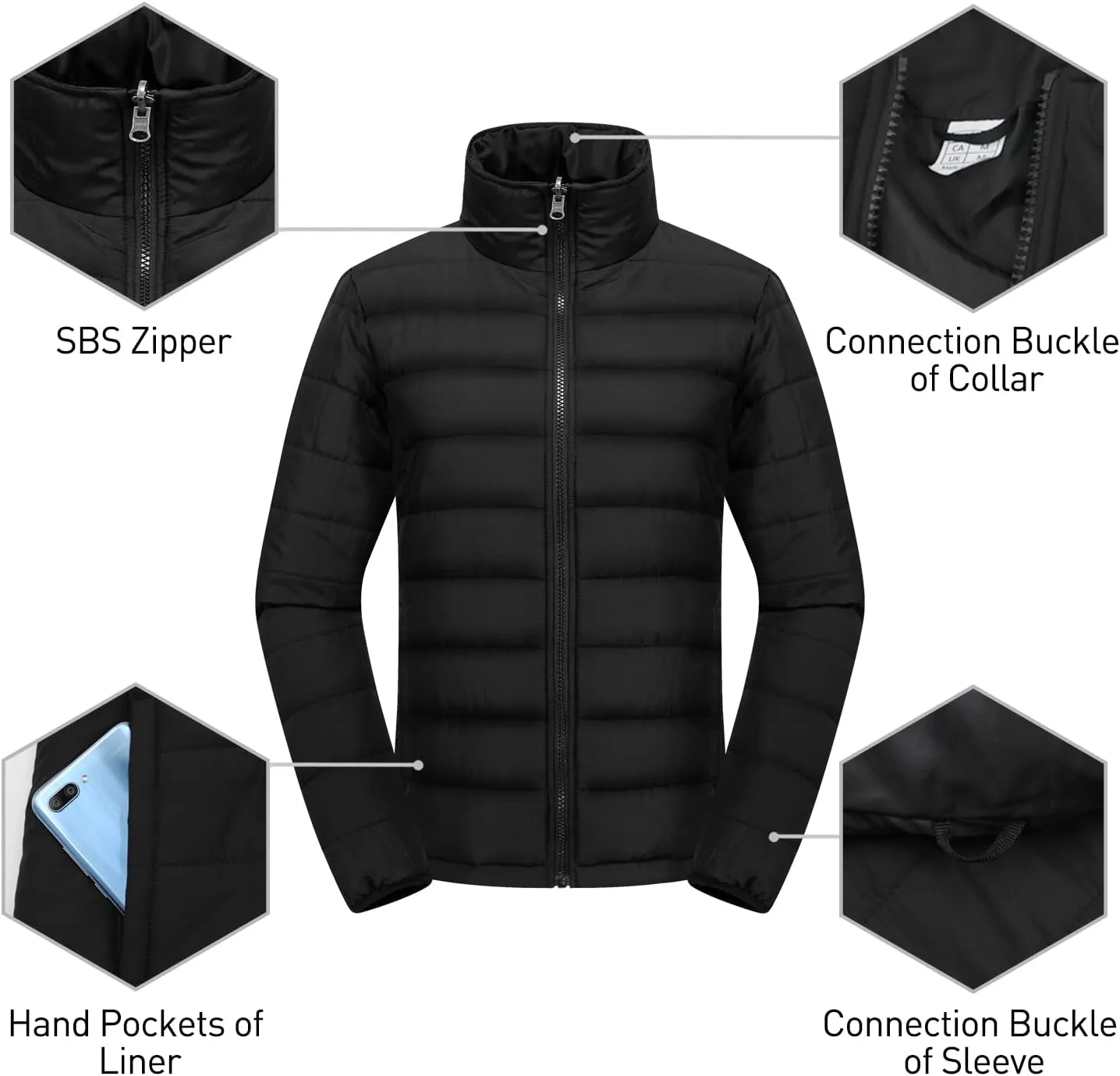 GEMYSE Men's Waterproof 3-in-1 Ski Snow Jacket Puffer Liner Insulated Winter Coat