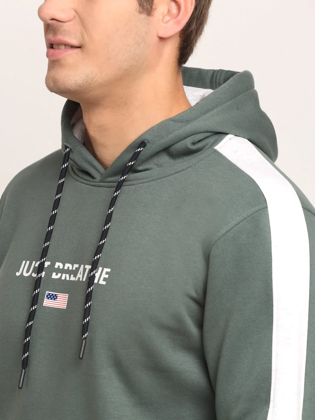 Green Sweatshirt for Men's
