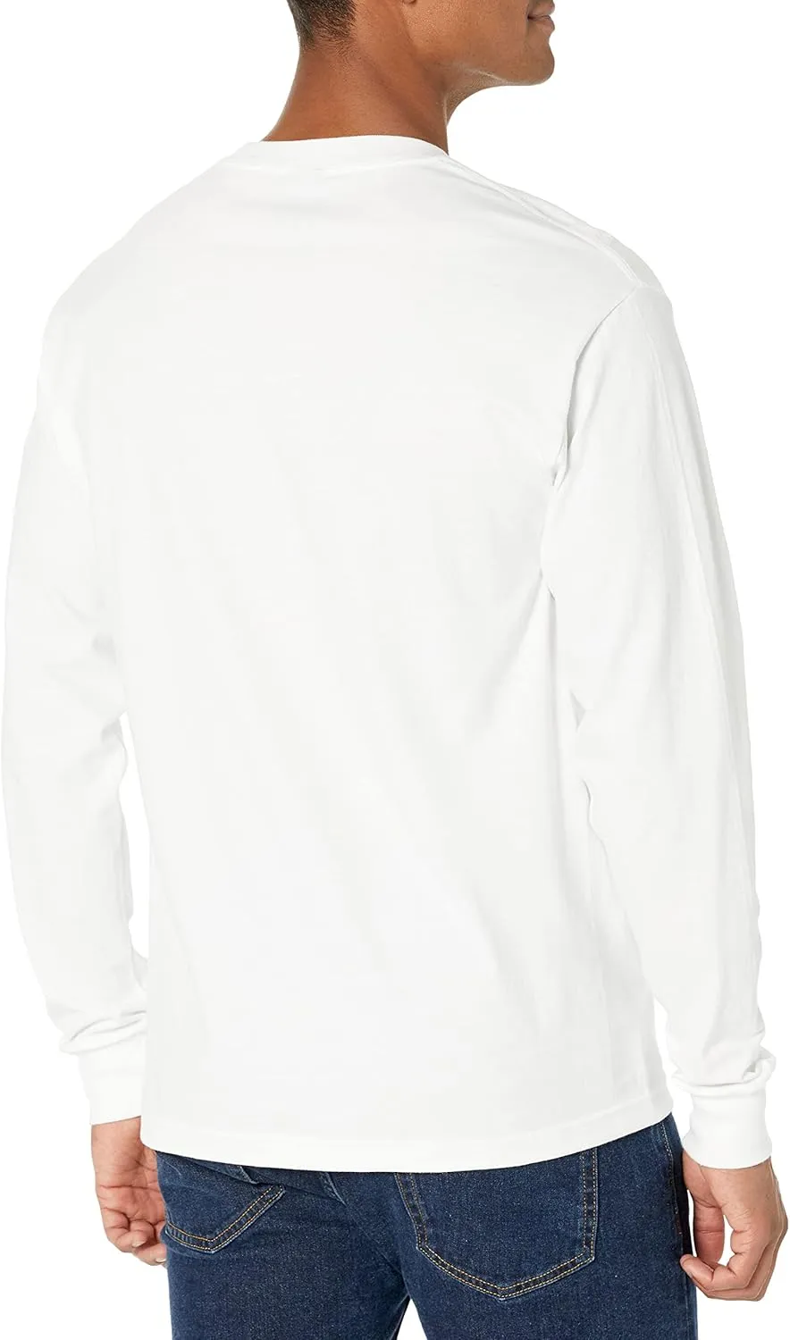 Hanes Men's Beefy Long Sleeve Shirt, 1 or 2 Pack