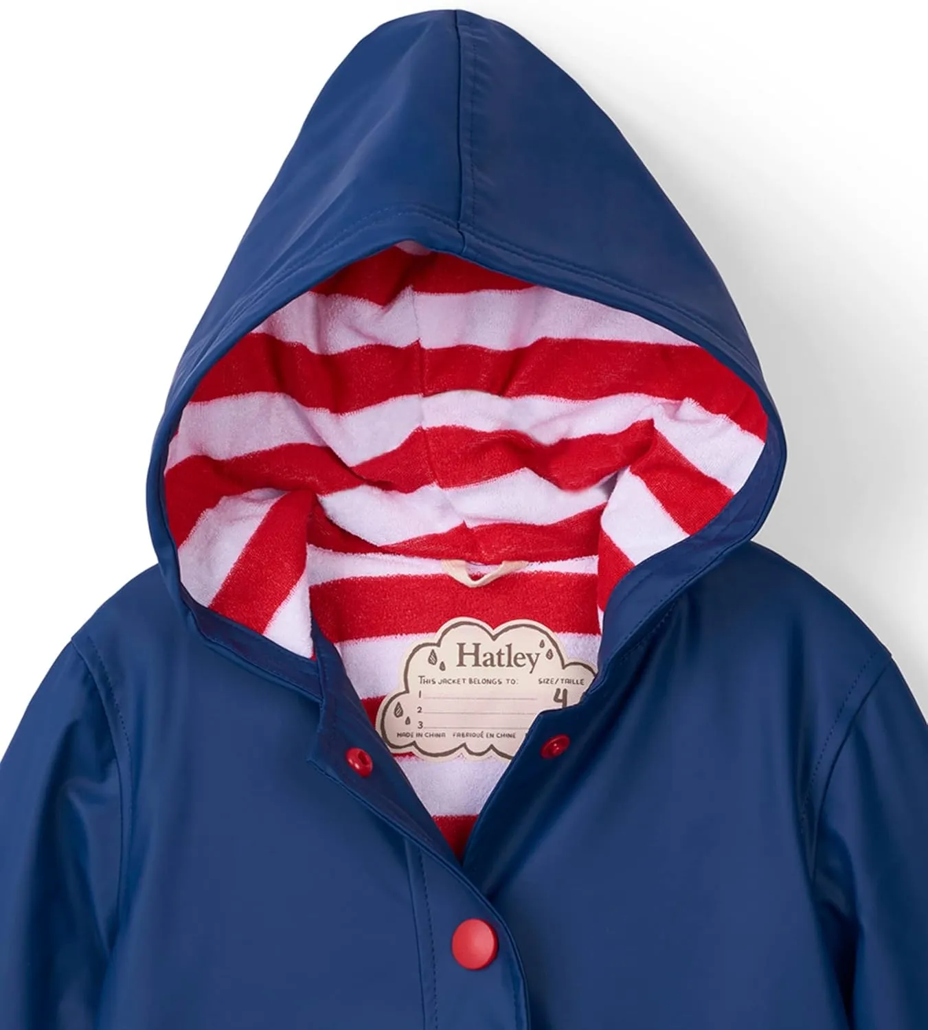 Hatley Kids Button-up Rain Jacket