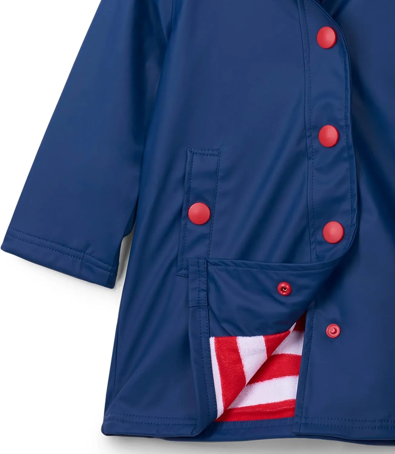 Hatley Kids Button-up Rain Jacket