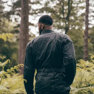 Herald - Milton Wax Cotton Jacket – Black