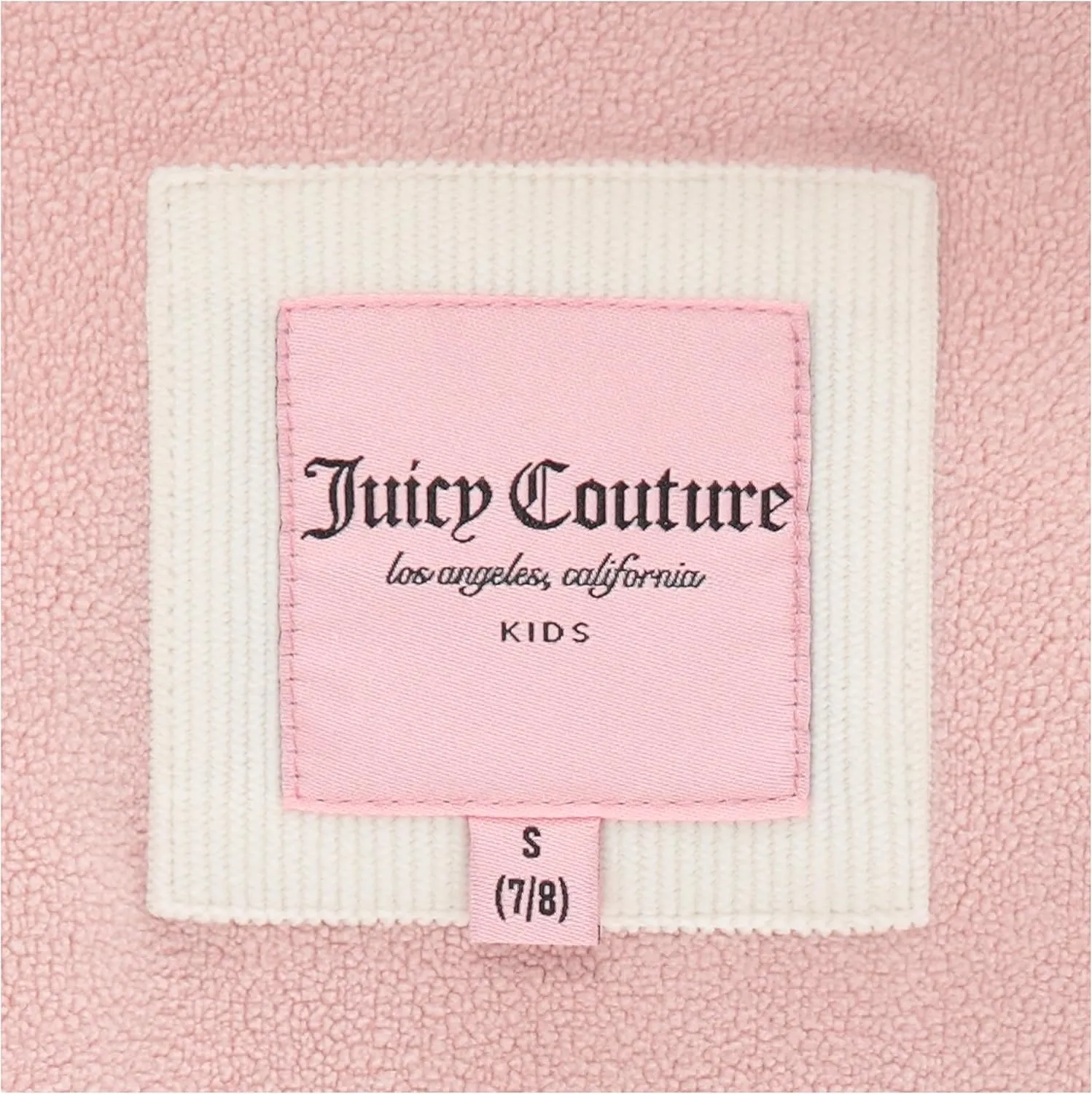 Juicy Couture Girls Coat, Faux Fur Hooded Winter Jacket, Warm Padded Parka Hoodie, Kids Heavyweight Winter Coat