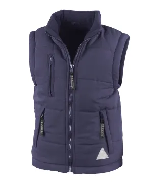 Junior ultra padded bodywarmer | Navy