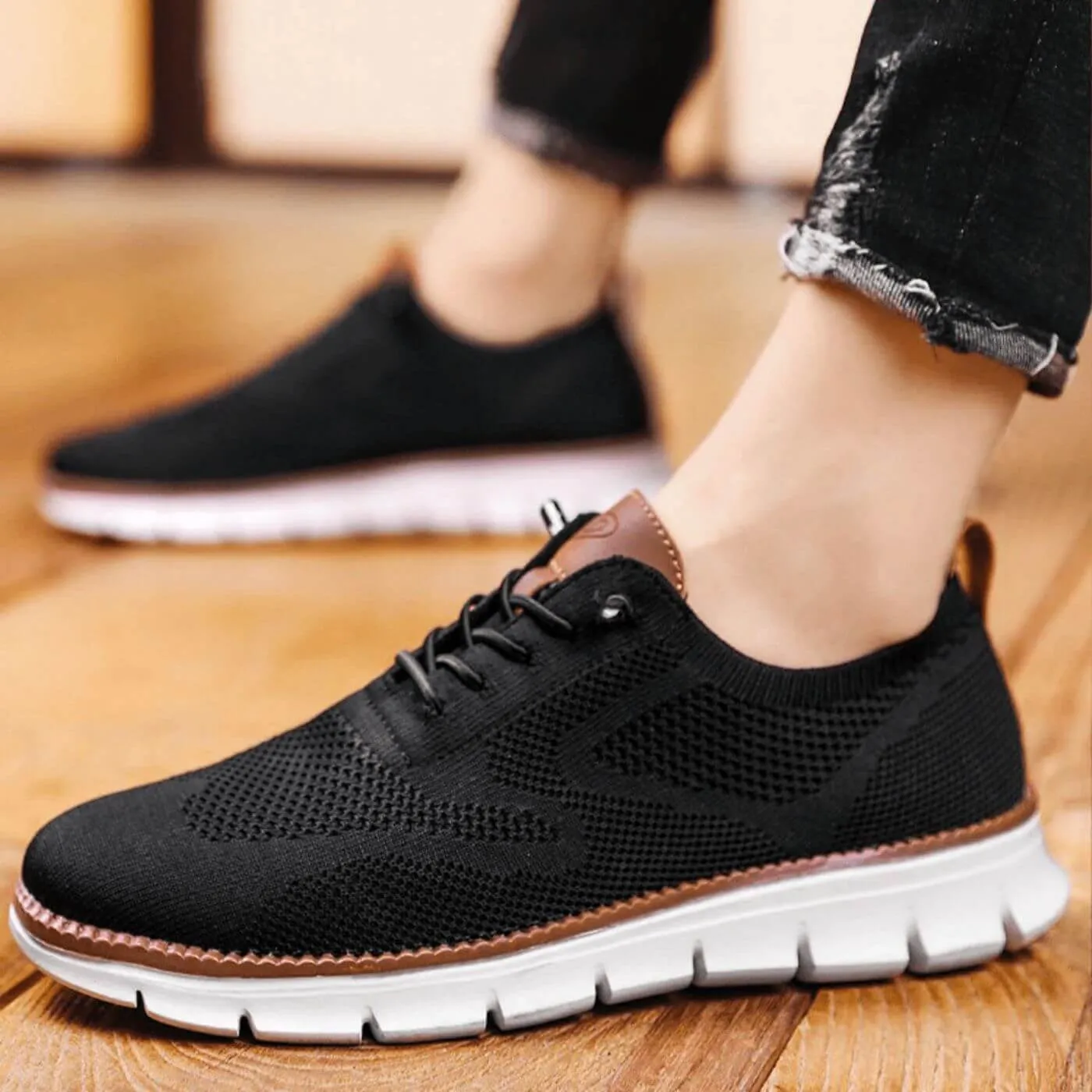 Kai - Mesh Lace Up Sneakers