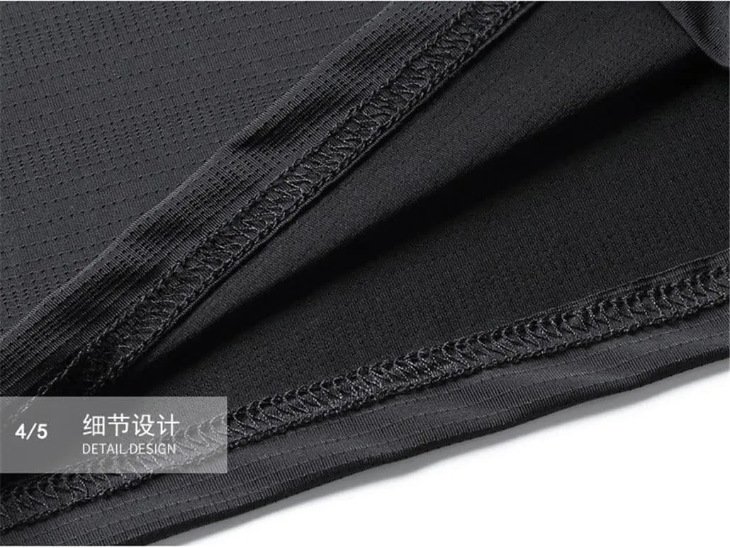 keusyoi Oversized Ice Silk Mesh Tshirt for Men Summer Short Sleeve Tee Tops Men's Quick Dry T-Shirt Running Tshirt