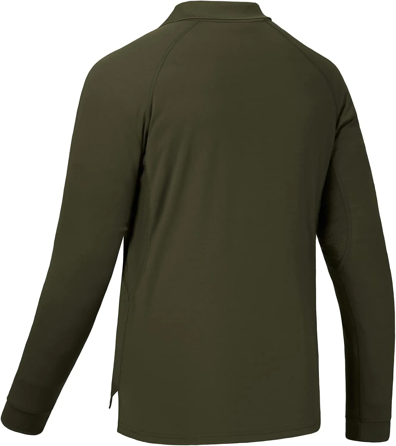 Lightbare Mens Performance Polo Shirt Moisture Wicking Quick Dry Tactical Pique Shirts Hiking Fishing Golf UPF 50