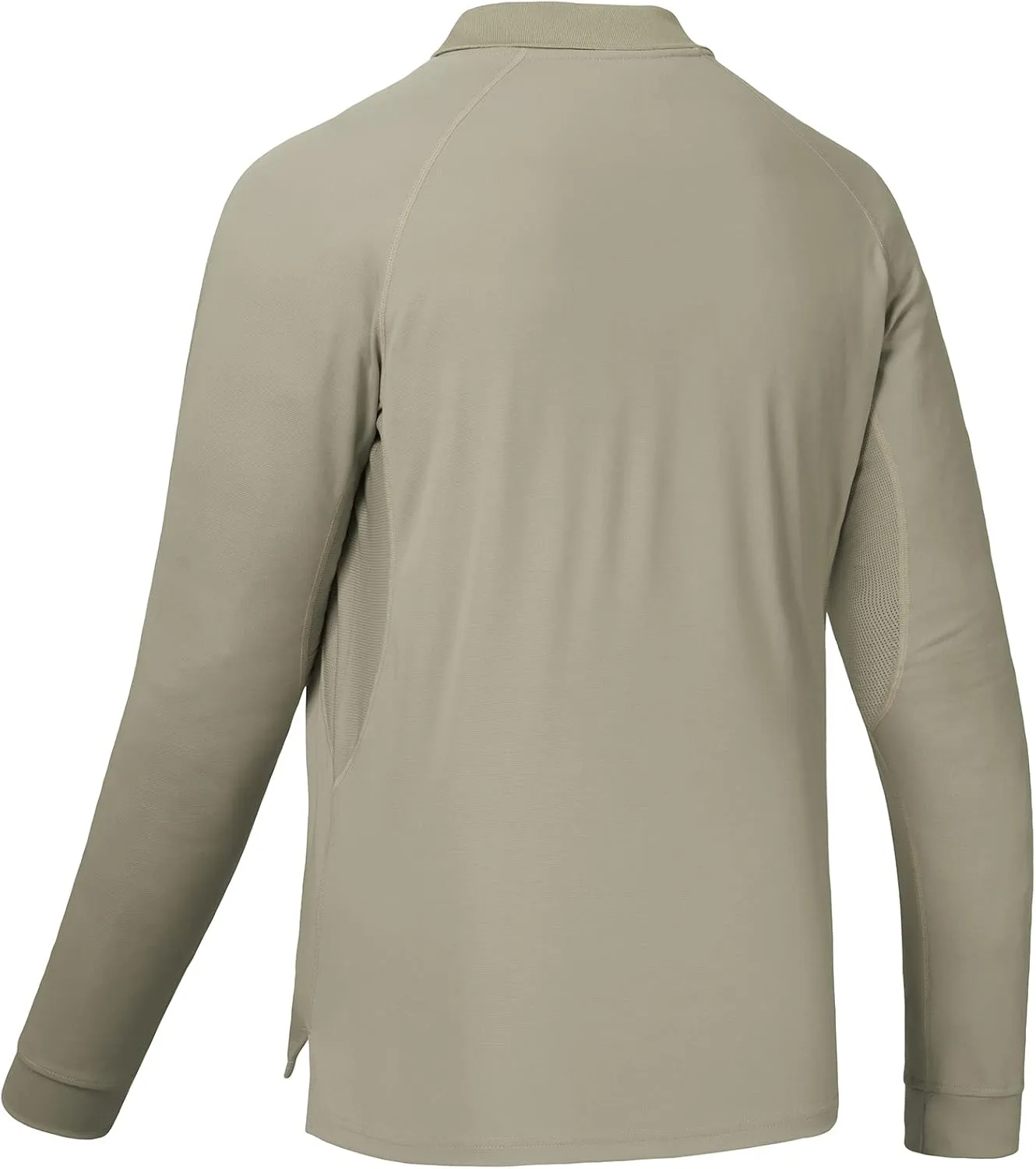 Lightbare Mens Performance Polo Shirt Moisture Wicking Quick Dry Tactical Pique Shirts Hiking Fishing Golf UPF 50