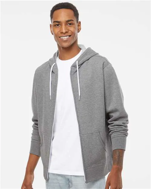 Lightweight Full-Zip Hooded Sweatshirt - AFX90UNZ