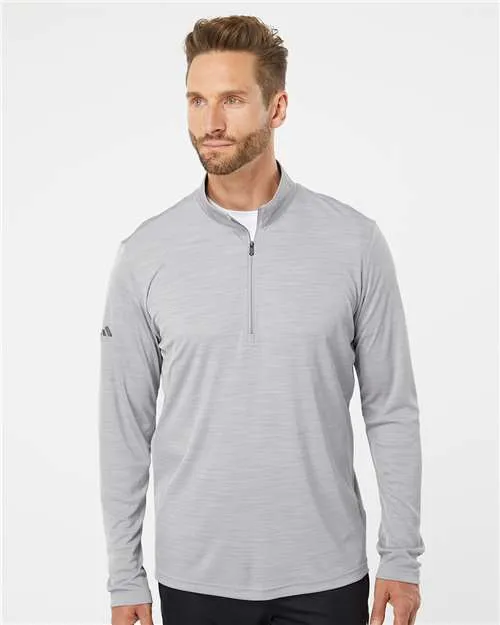 Lightweight Mlange Quarter-Zip Pullover - A475