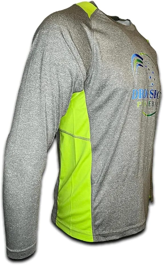 Long Sleeve Pickleball T Shirt | UPF Athletic Dri-Fit Active Shirts | Performance Contender Tee