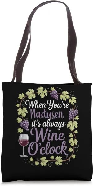 MADYSEN Personalized Women's Gift Custom MADYSEN Tote Bag