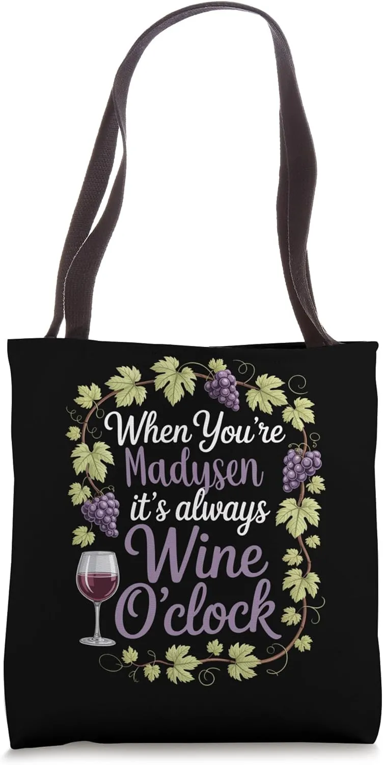 MADYSEN Personalized Women's Gift Custom MADYSEN Tote Bag