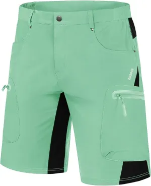 MAGCOMSEN Men's Hiking Shorts 5 Pockets Ripstop, Quick Dry, Summer Athletic Shorts for Workout, Hiking, Cycling