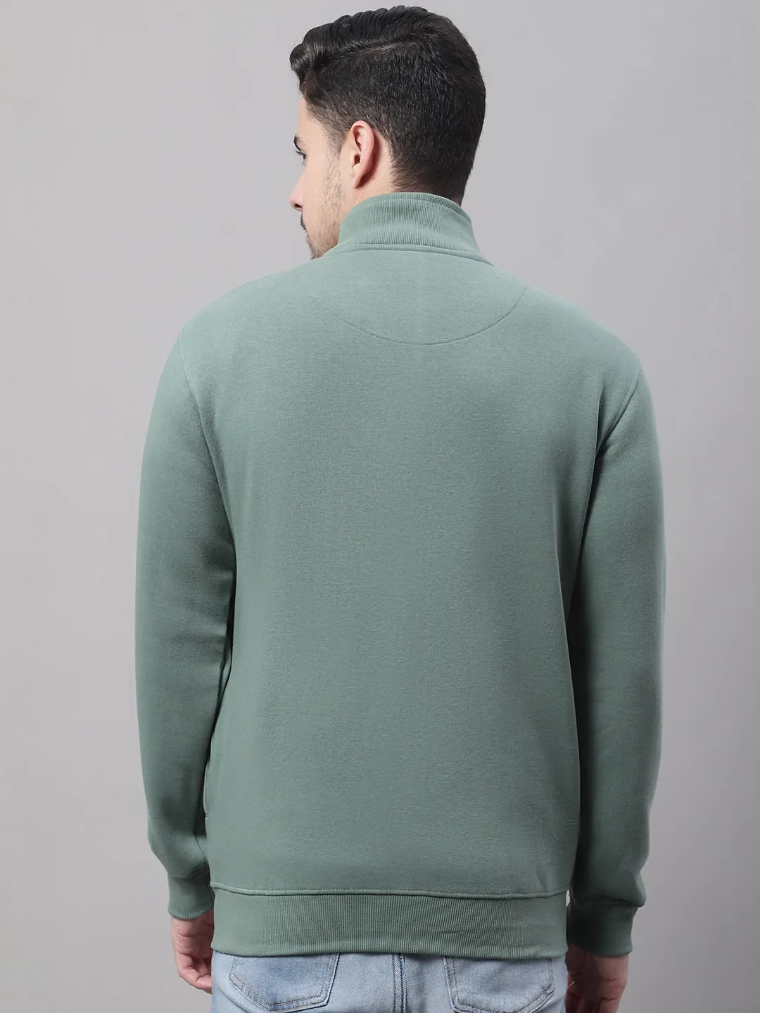 Men Green Sweatshirt
