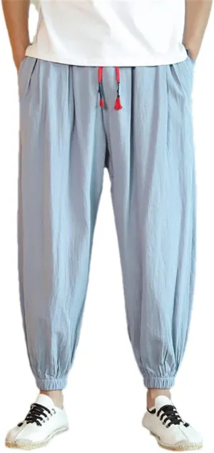 Men's Jogging Pants Streetwear Loose Casual Cotton Trouser Harem Pants Harajuku Sweatpants