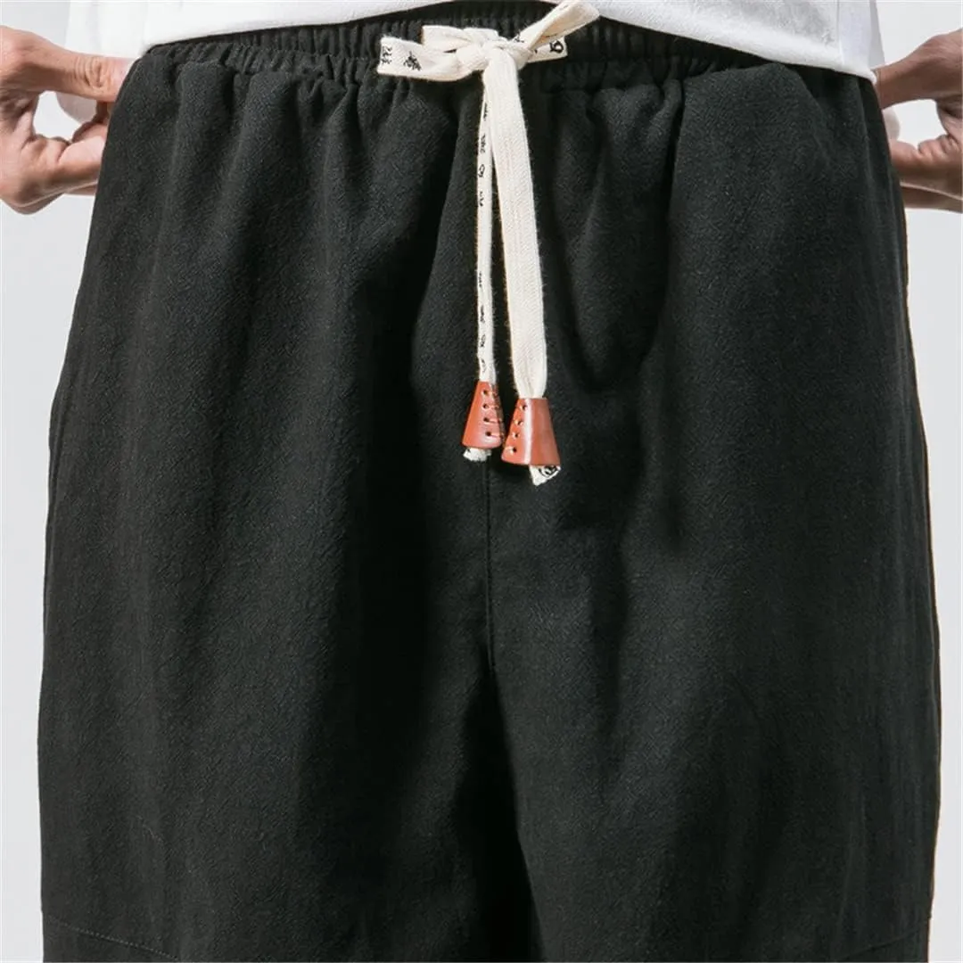 Men's Jogging Pants Streetwear Loose Casual Cotton Trouser Harem Pants Harajuku Sweatpants