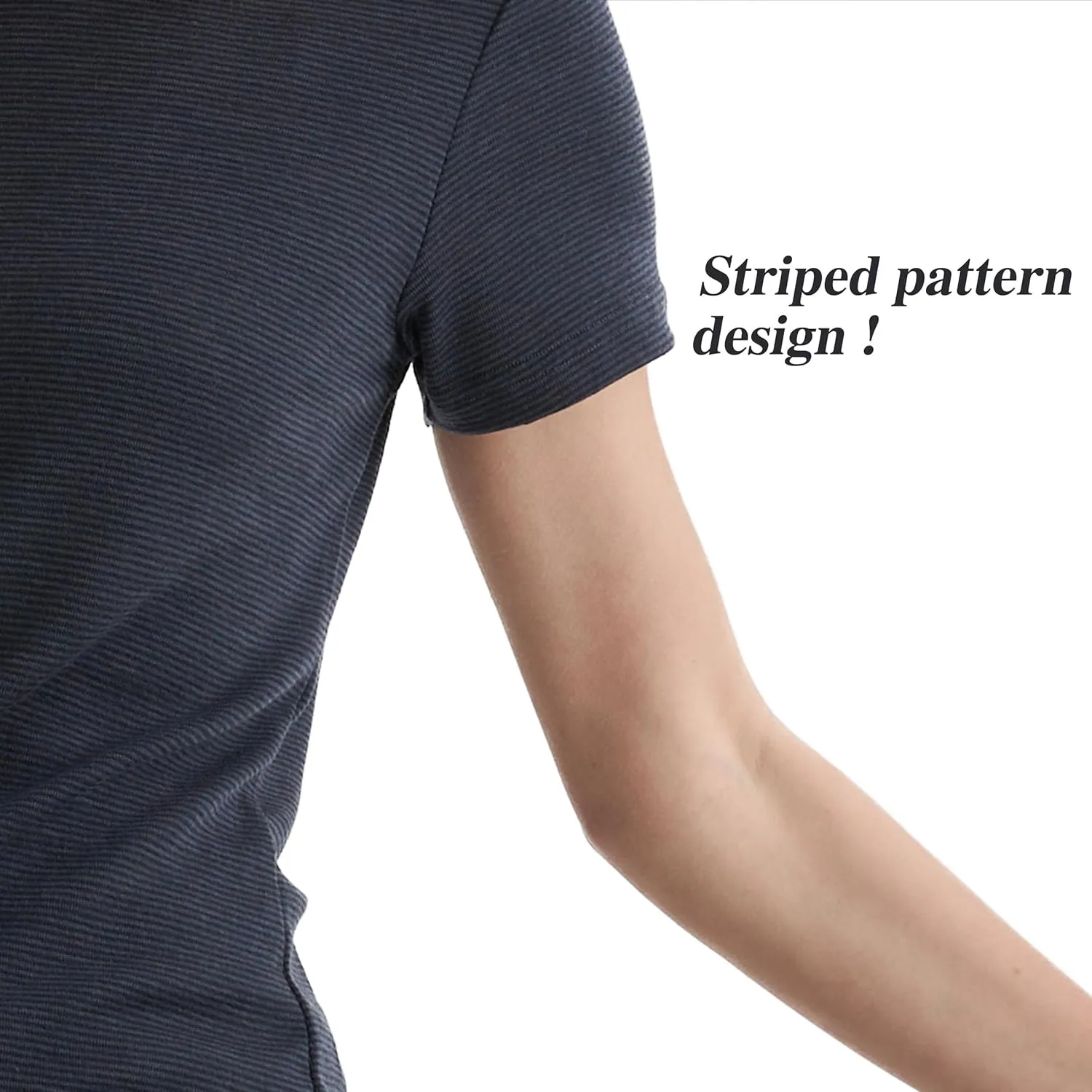 Merino Protect 100% Merino Wool T Shirts Women Crew Neck Tops Short Sleeve Odor Resistance Base Layer Travel Hiking Tee Shirt