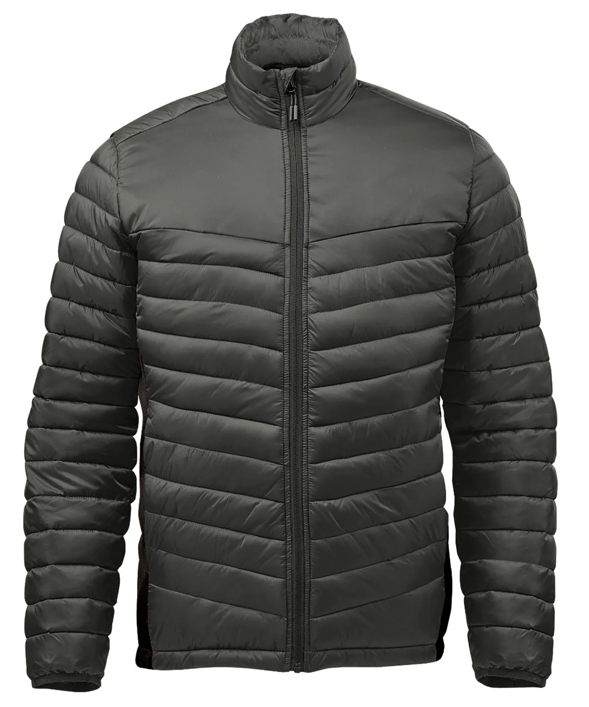 Montserrat thermal jacket | Granite/Black