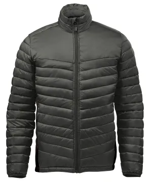 Montserrat thermal jacket | Granite/Black