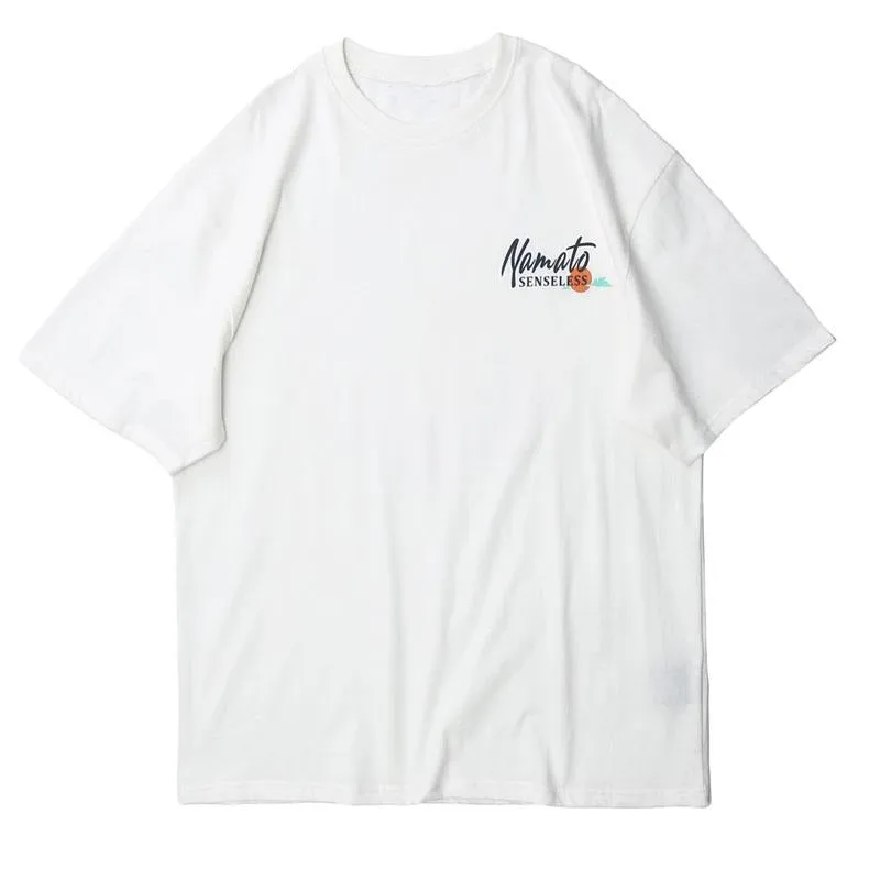 Mountain Wave Print T-Shirts