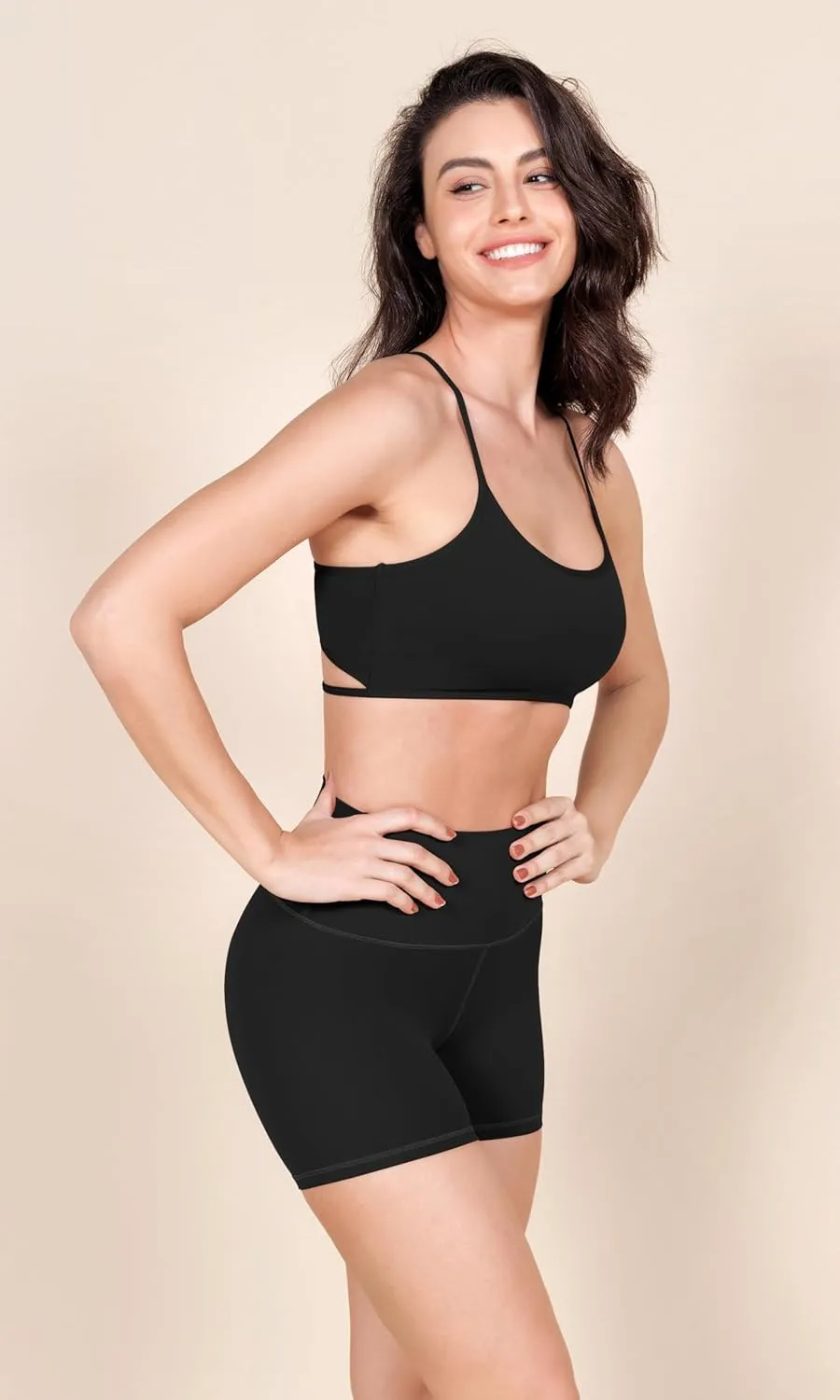 ODODOS Lounge Yoga Shorts for Women- 4" / 6" / 8" /10" High Waist Buttery Soft Biker Shorts