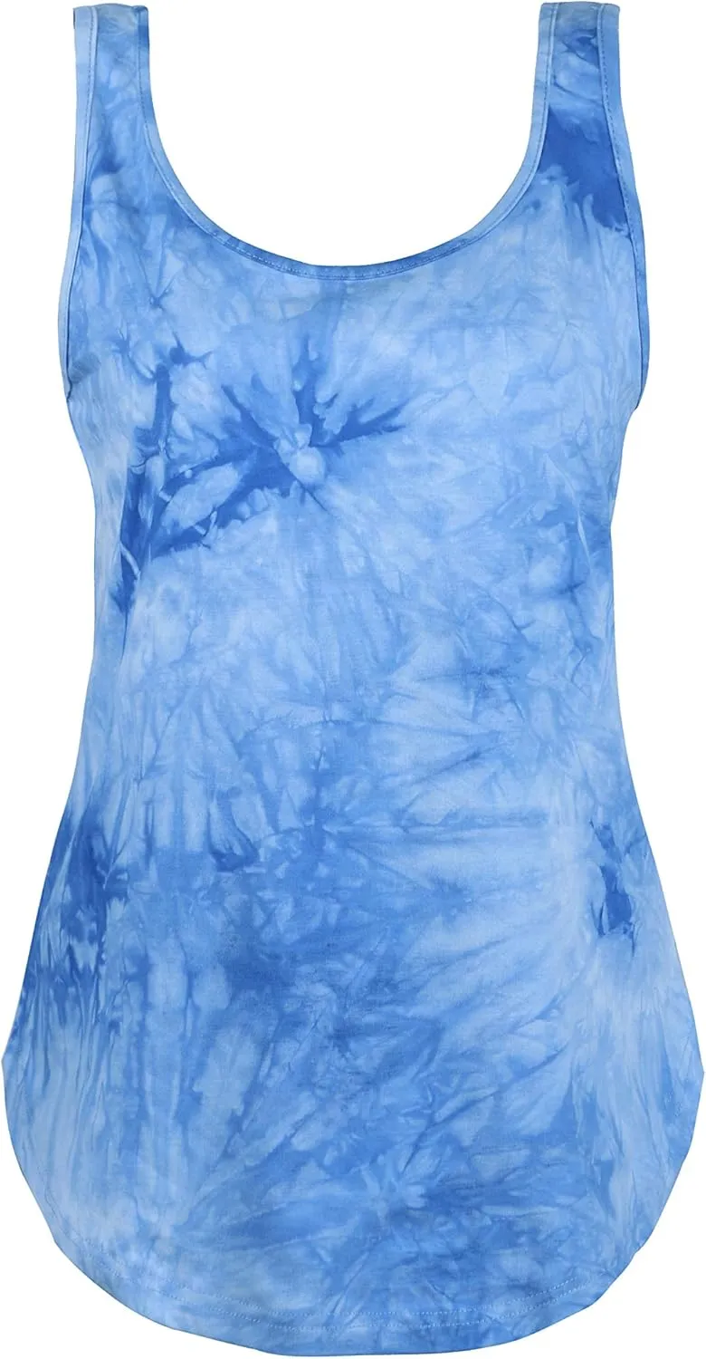 OMSJ Women Shirts Sleeveless Summer Tunic Loose Fit Tank Tops