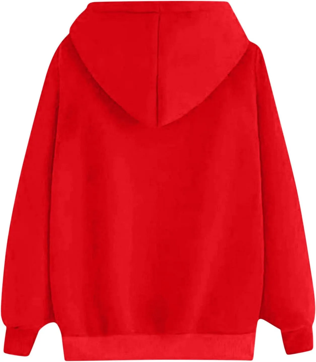 Oversized Y2k Hoodies Women Graphic Sweatshirt Long Sleeve Pullover Top Cute Heart Print Valentine's Day Outfits