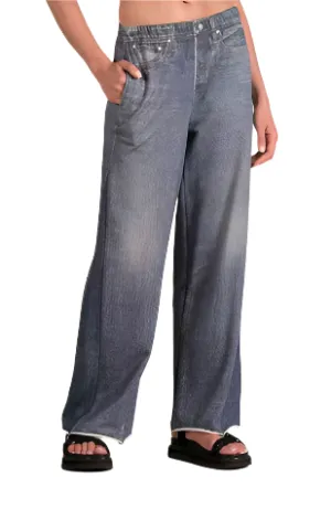Pant Stretch Denim Look Jersey knit feel JF2280