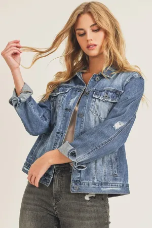 Relaxed Classic Denim Jacket