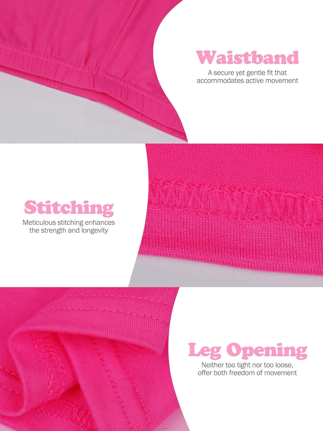 Resinta 10 Pack Girls Bike Shorts Cartwheel Under Dress Dance Shorts for Toddler Girls Kids Multicolor