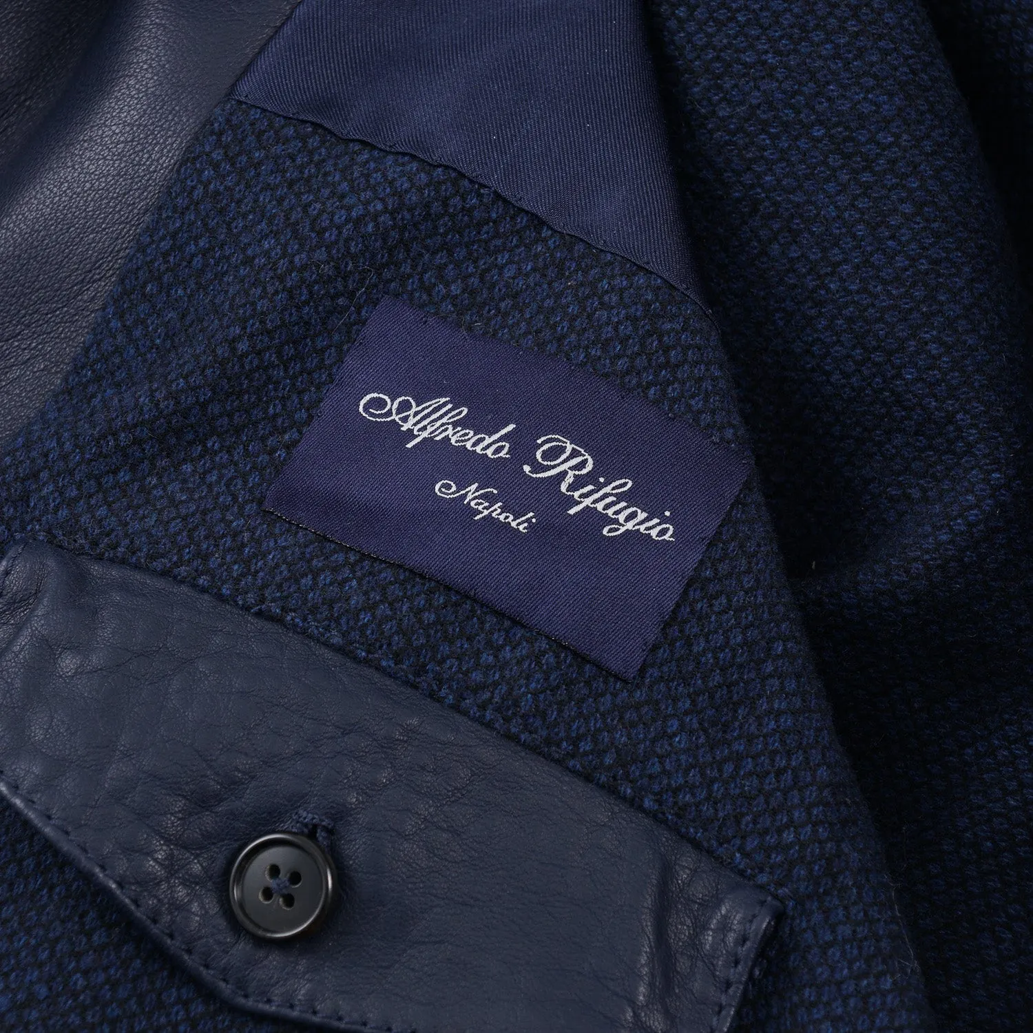 Rifugio Wool-Lined Nappa Leather Jacket