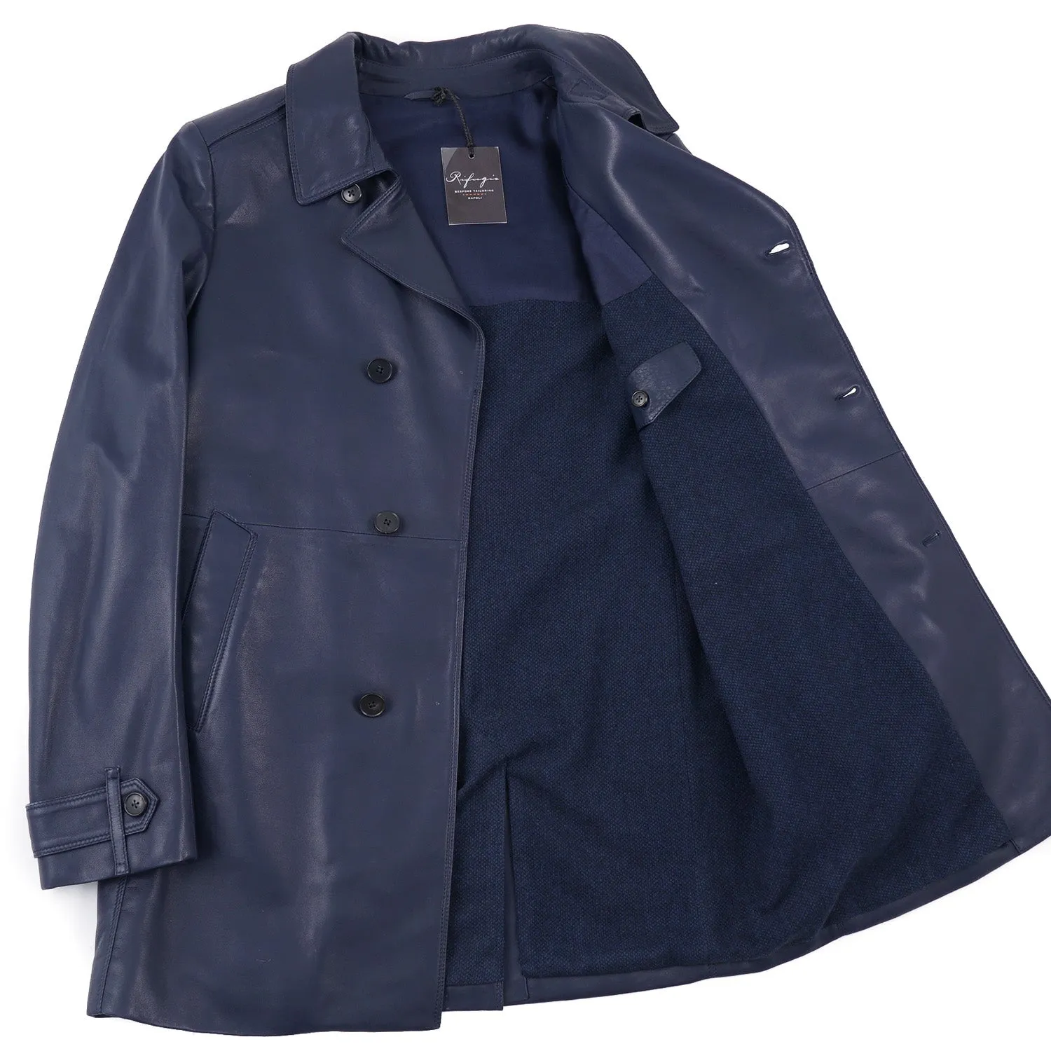 Rifugio Wool-Lined Nappa Leather Jacket