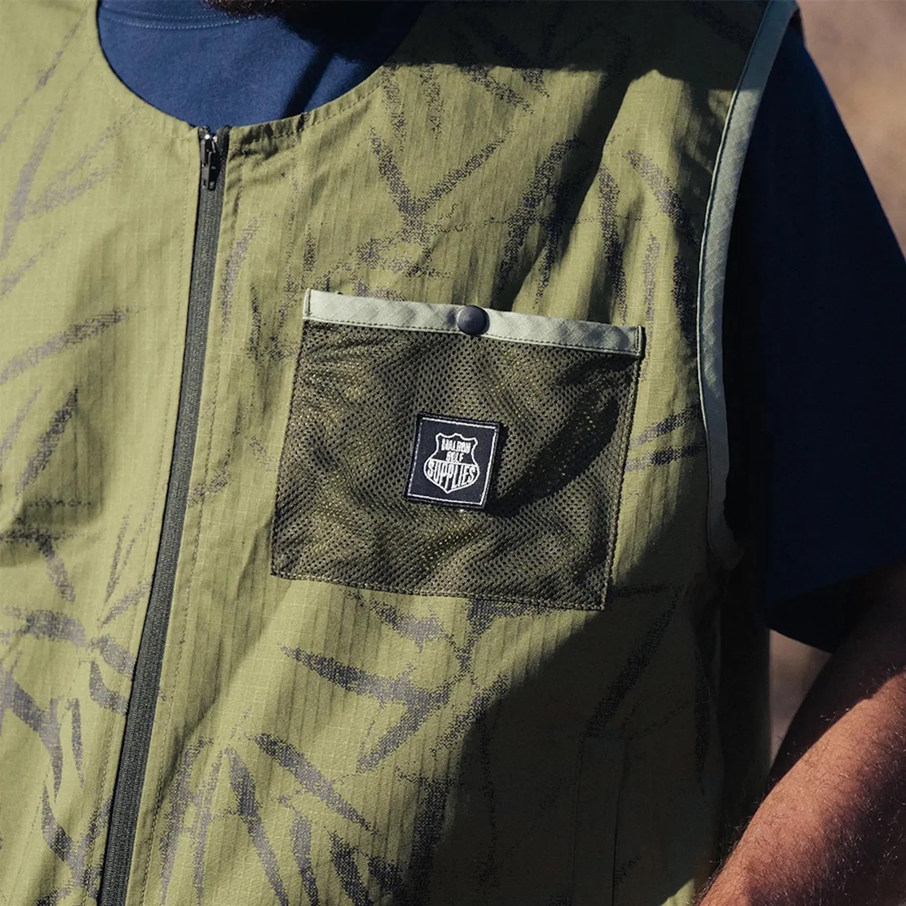 Ripstop Canvac Tac Vest Military Green - 2025