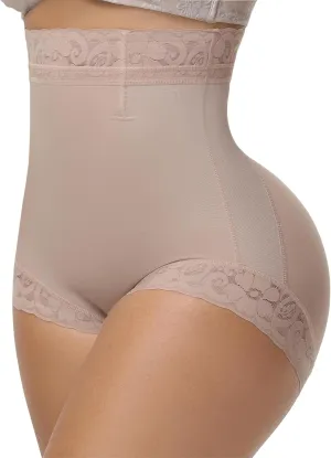 SHAPSHE Butt Lifting Panties Tummy Control Shorts High Waisted Shapewear Briefs Compression Underwear Women Faja Shorts