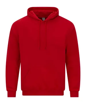 Softstyle midweight fleece adult hoodie | Red