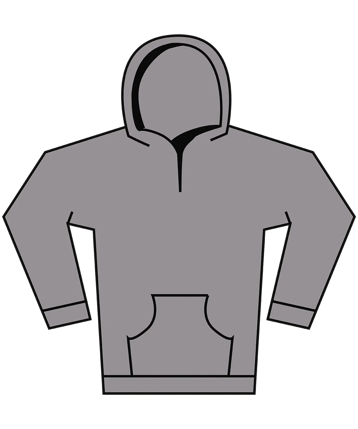 Softstyle midweight fleece youth hoodie | Ringspun Sport Grey