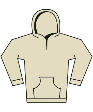 Softstyle midweight fleece youth hoodie | Sand