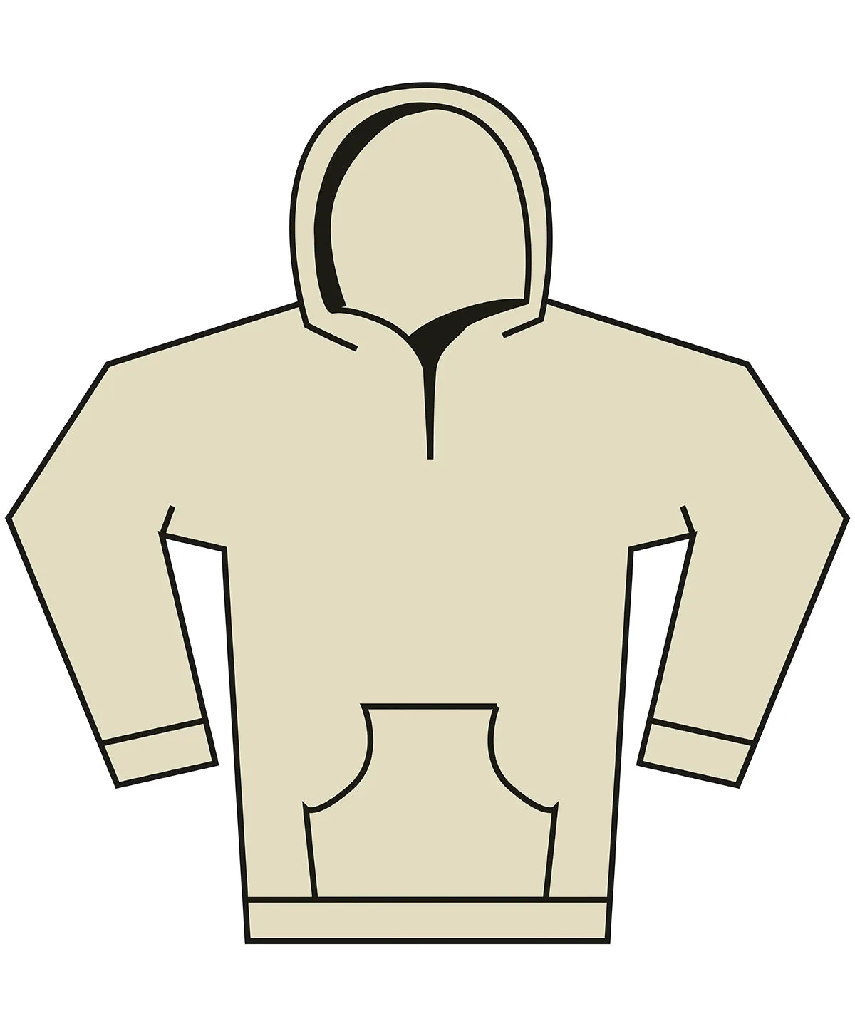 Softstyle midweight fleece youth hoodie | Sand