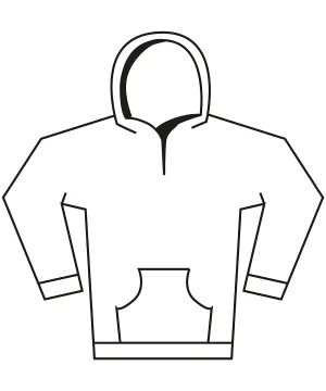 Softstyle midweight fleece youth hoodie | White