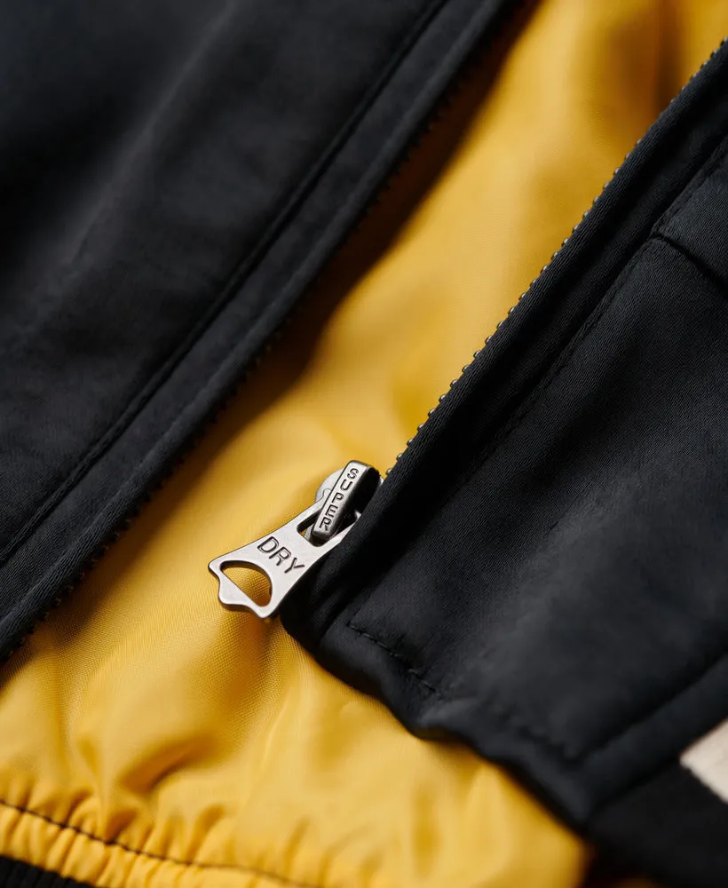 Sukajan Embroidered Bomber Jacket - Jet Black