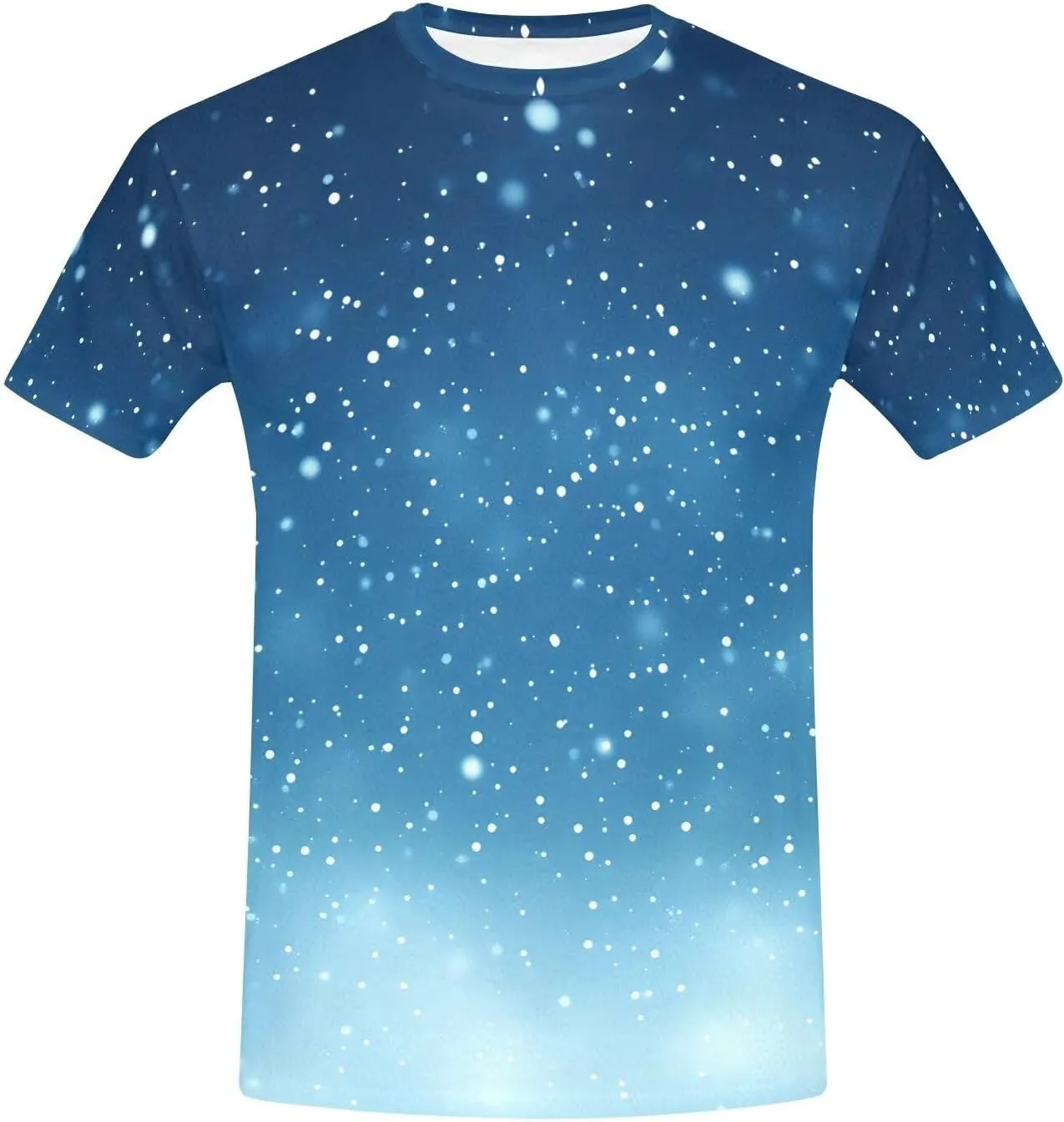 Summer T-Shirts for Men Crew Neck Short Sleeve Casual Soft Tee Shirt for Sports Basketball Athletic Size S-3XL