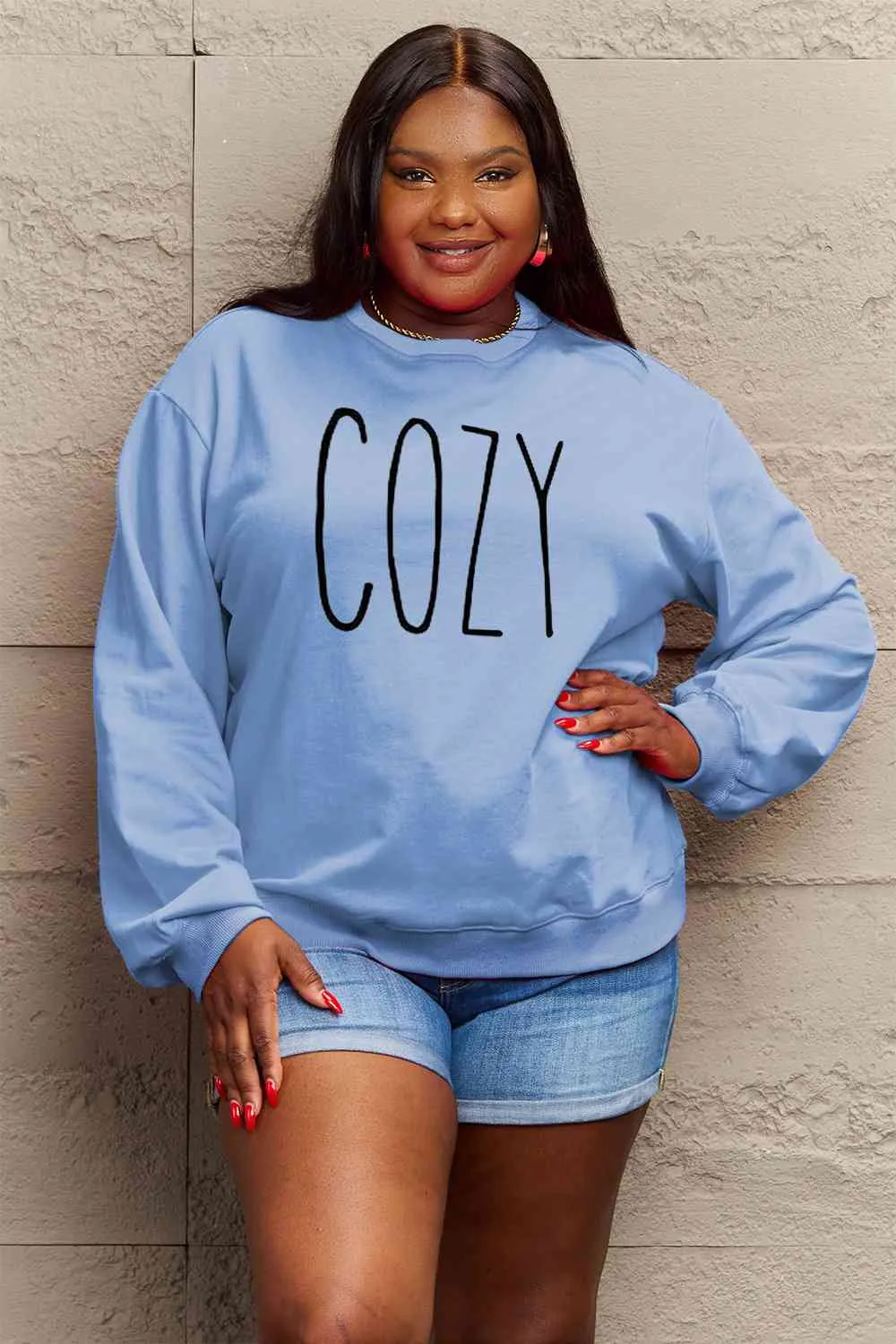 TastyHottie - Simply Love Full Size COZY Graphic Sweatshirt