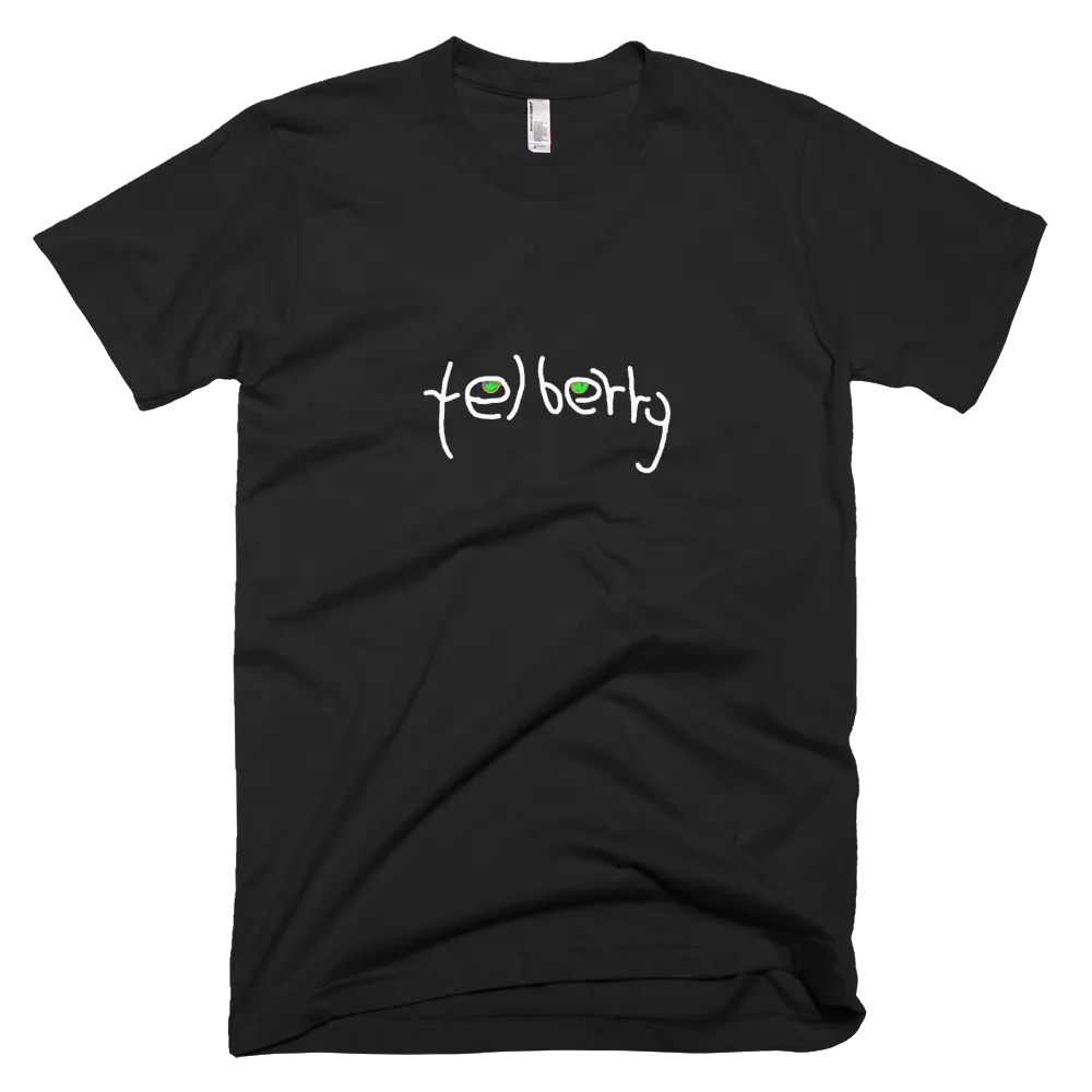 telberry Signature Logo White Tee