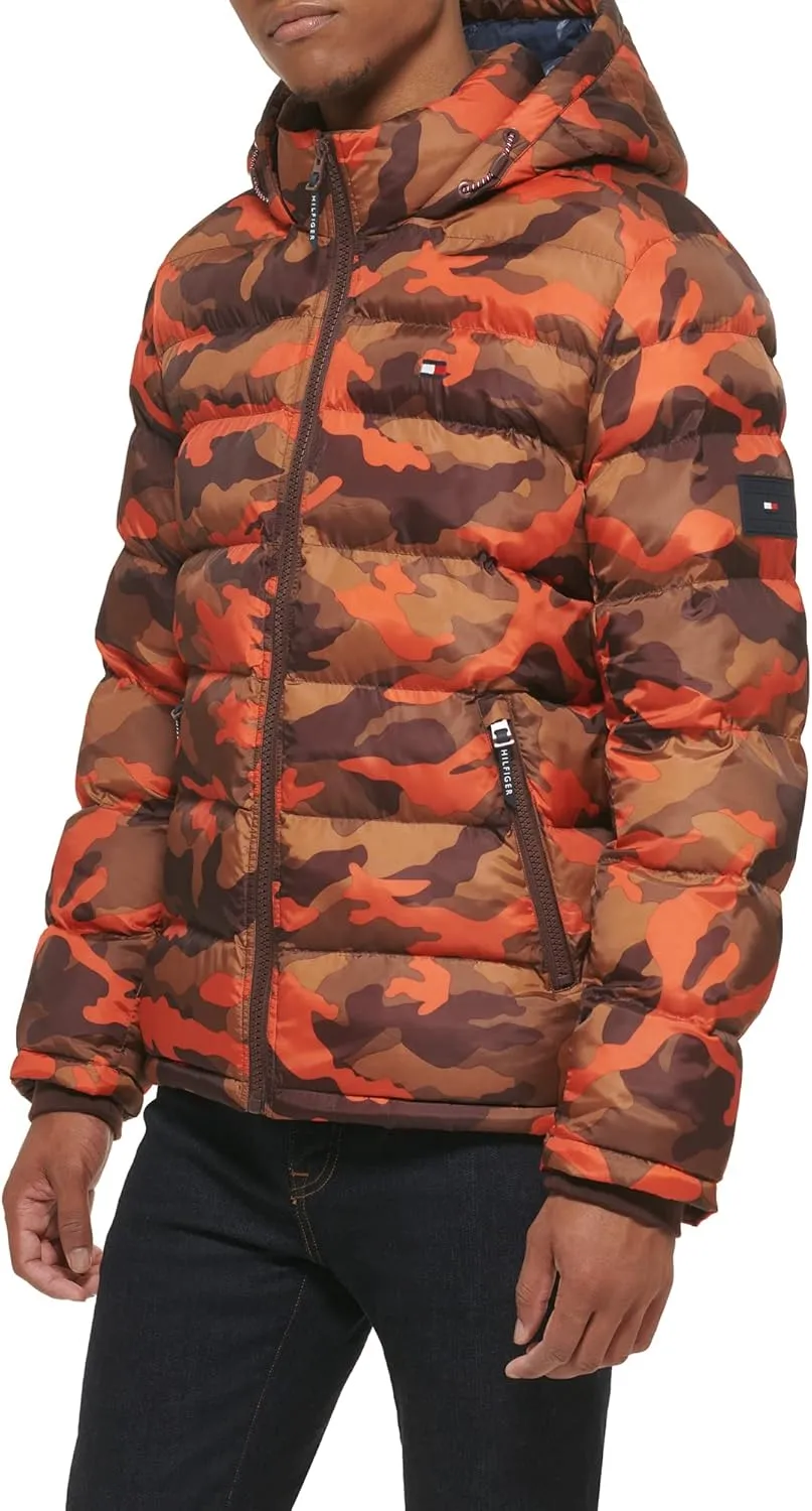 Tommy Hilfiger Men's Hooded Puffer Jacket (Standard and Big & Tall)