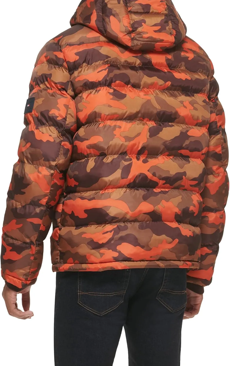 Tommy Hilfiger Men's Hooded Puffer Jacket (Standard and Big & Tall)