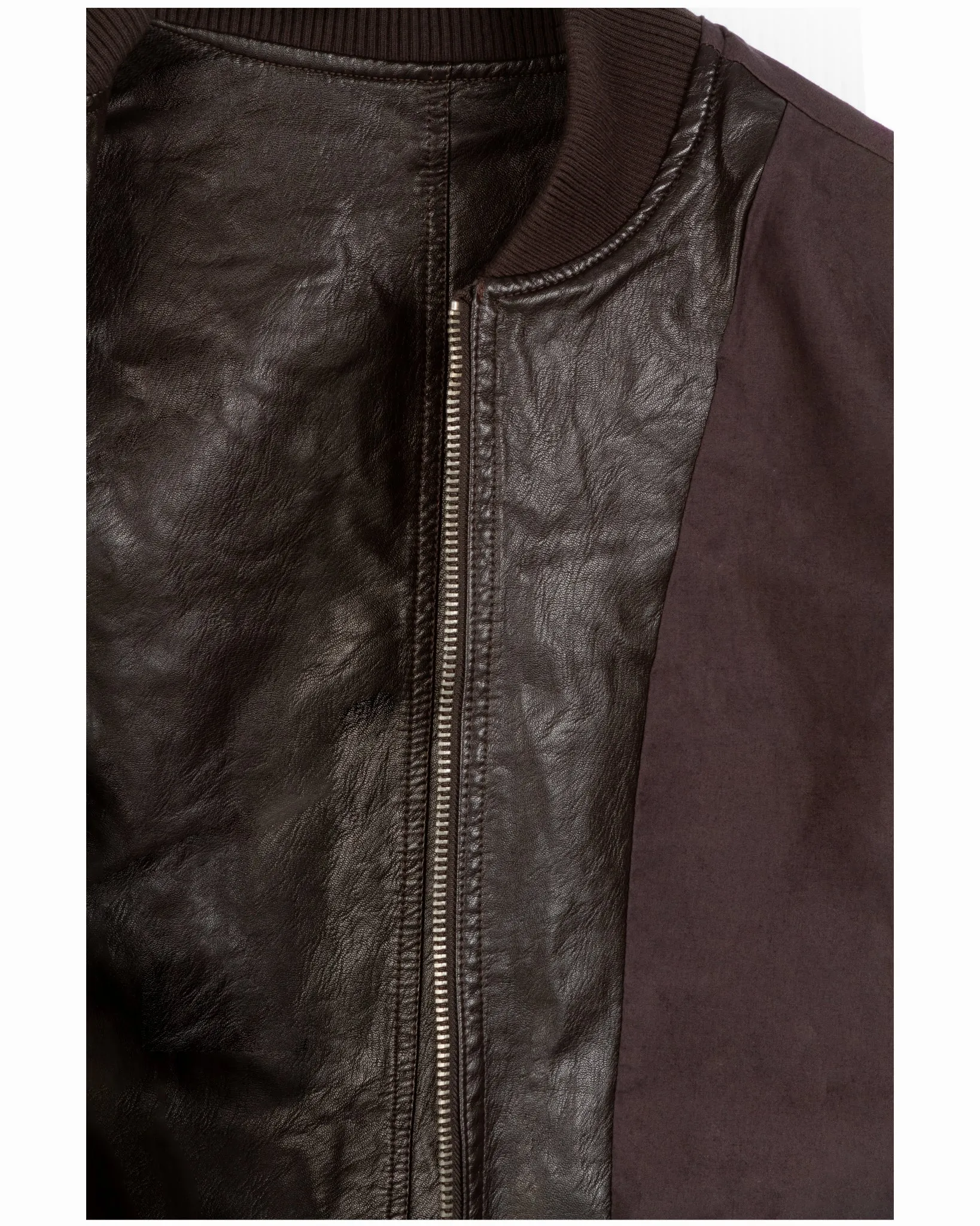 TOP GUN® WOMEN'S VEGAN LEATHER BOMBER JACKET