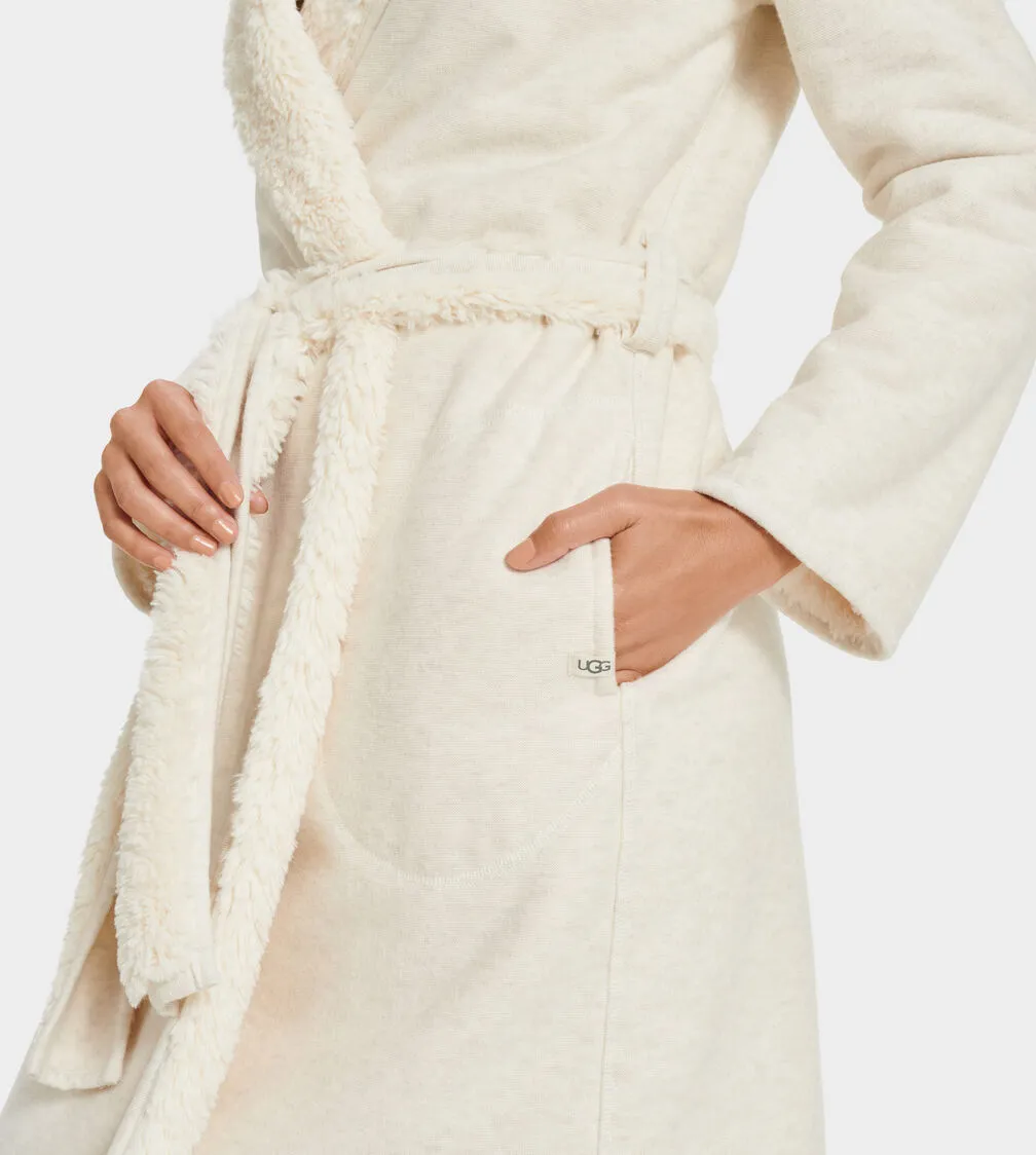 UGG Portolo Revesible Robe, Cream Heather